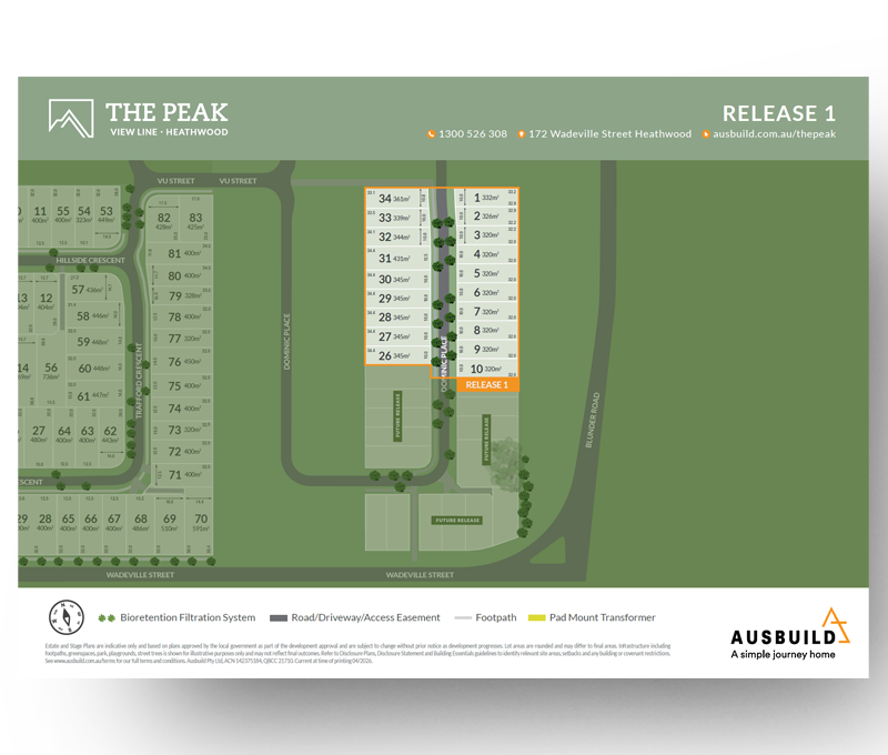 The Peak - View Line Release 1 Map