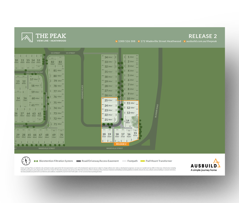 The Peak - View Line Release 2 Map